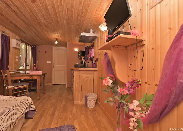 Roulotte La Verdine Couette-café Dury (Aisne)