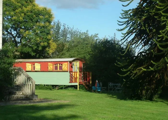 Roulotte La Verdine Couette-café